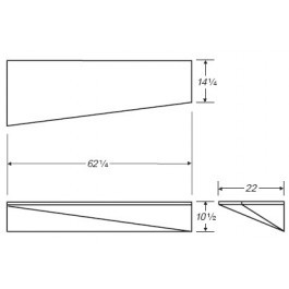 25 Gallon Marine Fresh Water Tank | B493
