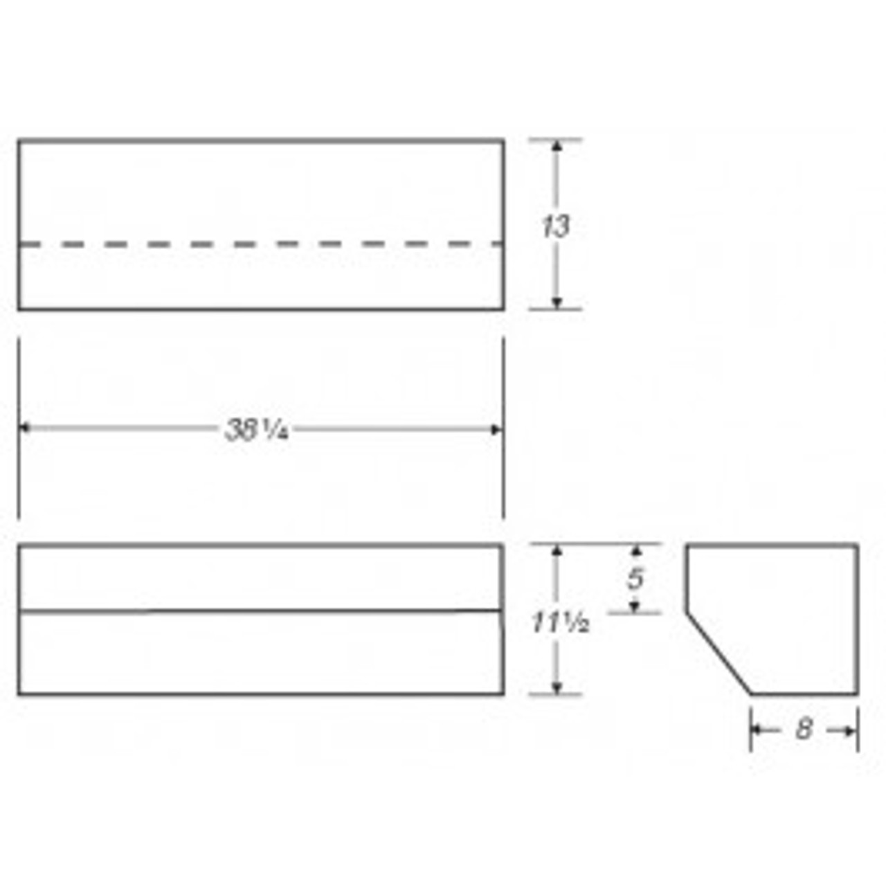 An image of a 12 Gallon Marine Fresh Water Tank | B124