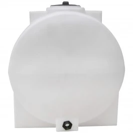 An image of a 100 Gallon Norwesco White Slender Doorway Tank | 44800