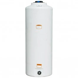 An image of a 105 Gallon Norwesco White Vertical Storage Tank | 40803