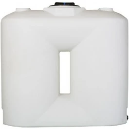 An image of a 1000 Gallon Norwesco White Doorway Tank | 44045