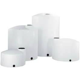 An image of a 1000 Gallon Norwesco Vertical Storage Tank | 41499