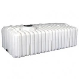An image of a 2400 Gallon Norwesco White Low Profile Transport Tank | 40912
