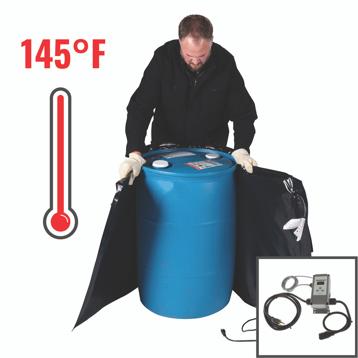 Powerblanket 55-Gallon Insulated Drum Heater
