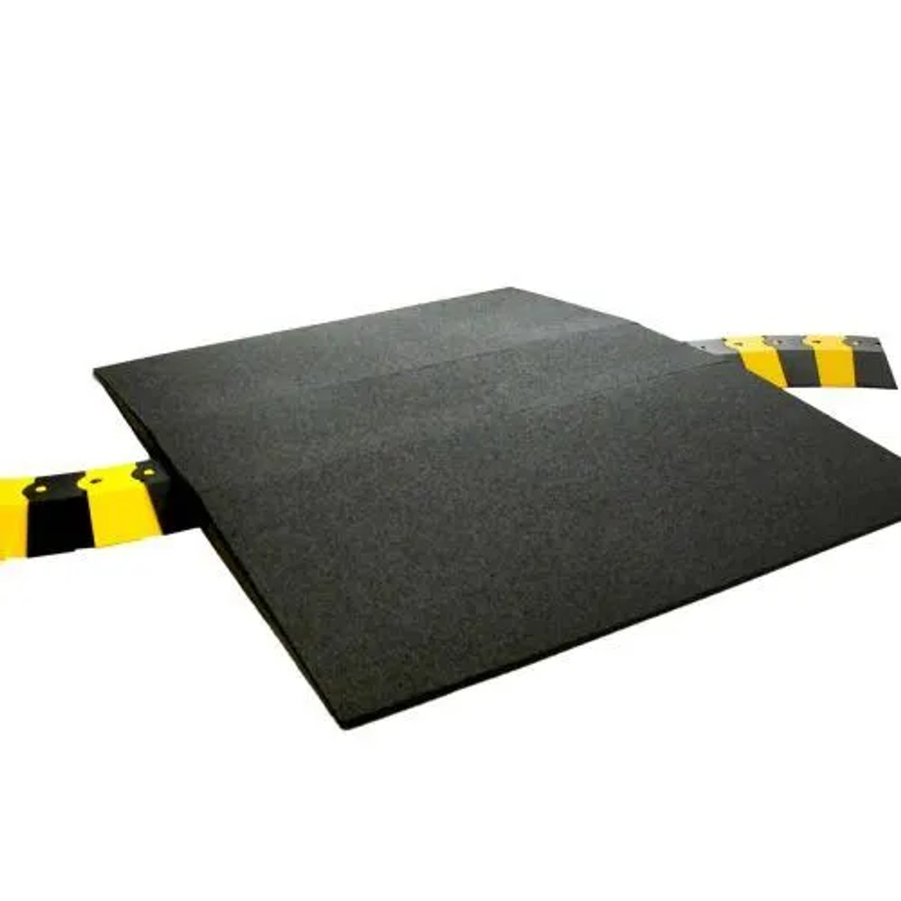 Close-up of a small Sidewinder extension segment with durable black and yellow design.