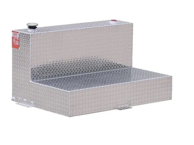 Aluminum Transfer Tank, 95 Gallon L-Shape, DOT Approved