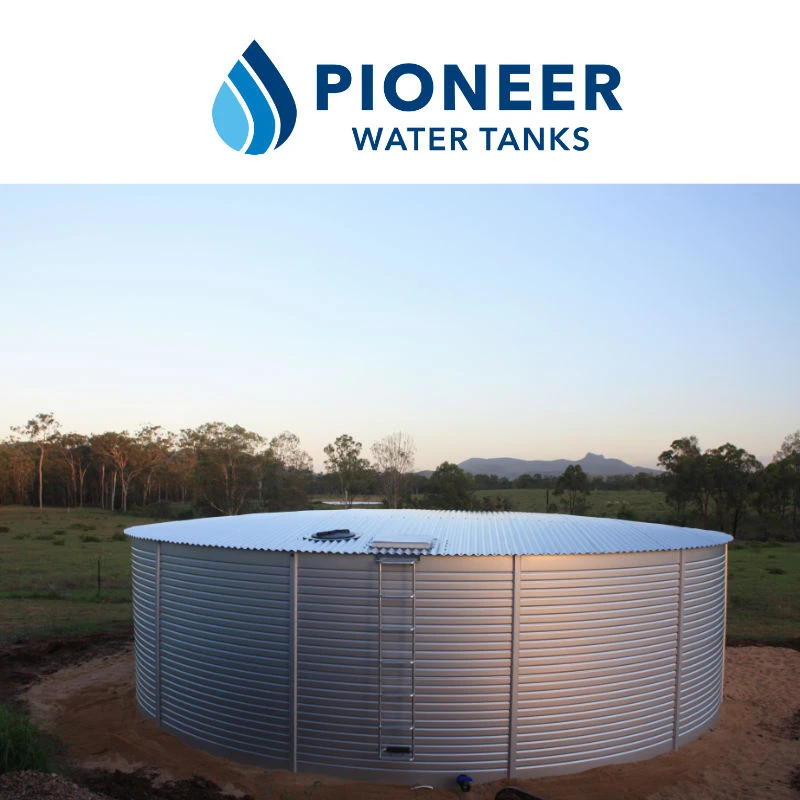 Corrugated Steel Water Storage Tank | 16,000 Gallon