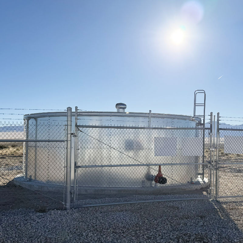 Flat Panel Steel Water Storage Tank | 7,500 Gallon