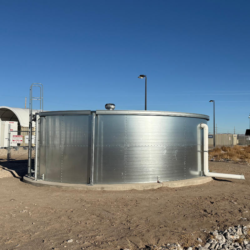 Flat Panel Steel Water Storage Tank | 24,000 Gallon