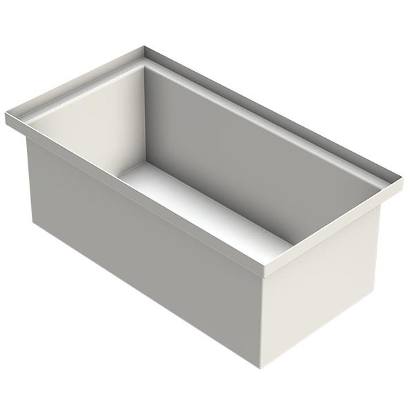 2 Gallon Peabody ProChem Open Top Rectangular Tank