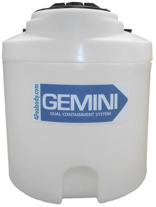 20 Gallon Peabody Gemini Dual Containment Cylindrical Tank