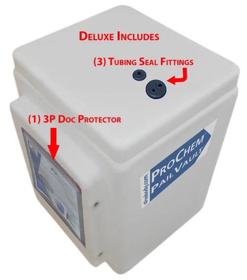 Peabody ProChem PailVault - Deluxe