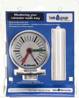 Tank Level Gauge for Water Tanks Under 100" Tall
