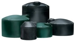 1550 Gallon Norwesco Vertical Water Storage Tank | 87" x 67"