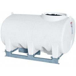 500 Gallon Horizontal Sump Bottom Leg Tank w/ Frame | THD00500KW