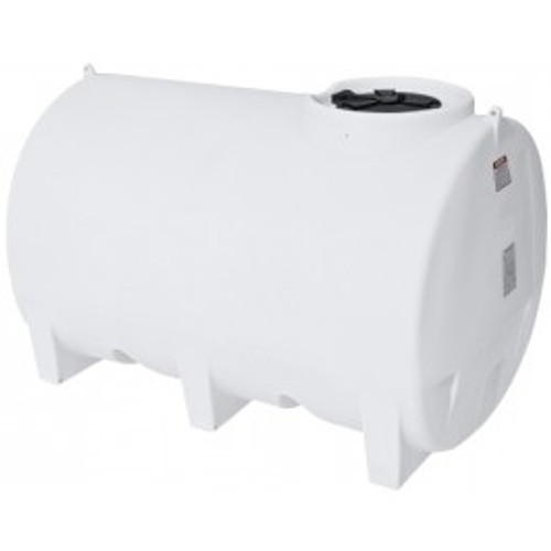 1000 Gallon Enduraplas Natural White Horizontal Leg Tank w/Sump | THD01000W