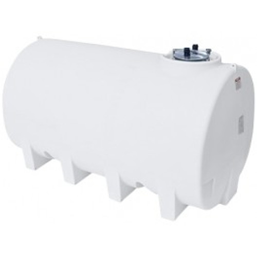 2200 Gallon Enduraplas Natural White Horizontal Leg Tank w/Sump | THD02200W