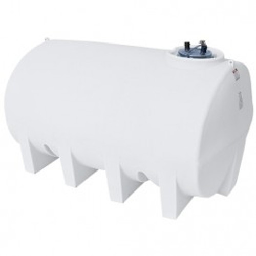 2500 Gallon Enduraplas Natural White Horizontal Leg Tank | THF02500W