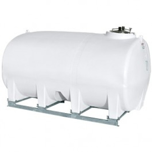 3200 Gallon Horizontal Sump Bottom Leg Tank w/ Frame | THD03200KW