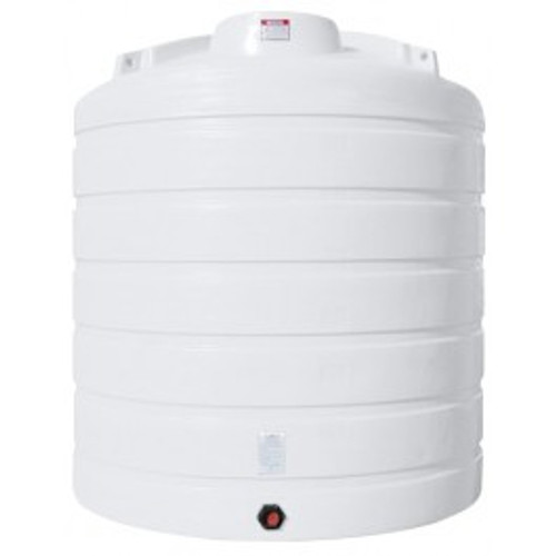 4000 Gallon Enduraplas Natural White Vertical Storage Tank | THV04000W