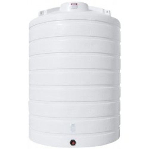 5000 Gallon Enduraplas Natural White Vertical Storage Tank | THV05000W