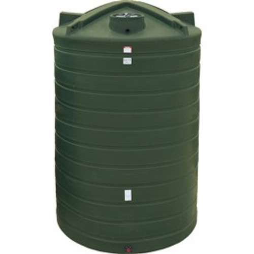 6250 Gallon Enduraplas Black Vertical Water Tank | TLV06250B