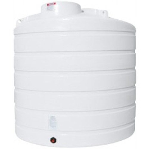2000 Gallon Enduraplas Natural White Vertical Storage Tank | THV02000W