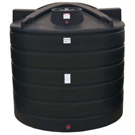 100 Gallon Enduraplas Black Vertical Water Storage Tank | TLV00100B