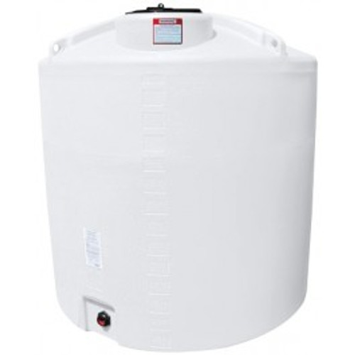 1400 Gallon Enduraplas Natural White Vertical Storage Tank | THV01400W