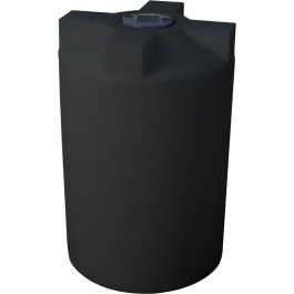 1500 Gal Vertical Water Tank | CRMI Black Plastic