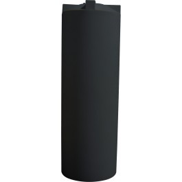 500 Gal Vertical Water Tank | CRMI Black Plastic