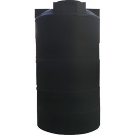 1225 Gal Vertical Water Tank | CRMI Black Plastic