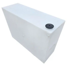 100 Gallon Ronco White Low Profile Transport Tank | AD9410LD