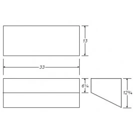 18 Gallon Marine Fresh Water Tank | B104