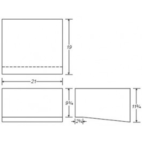 An image of a 20 Gallon Marine Fresh Water Tank | B349