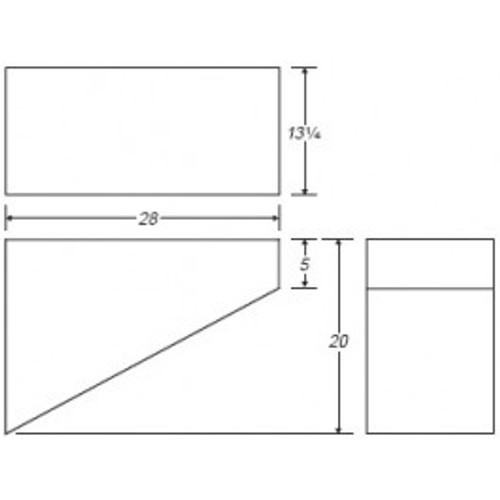 An image of a 20 Gallon Marine Fresh Water Tank | B137