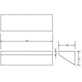 16 Gallon Marine Fresh Water Tank | B111