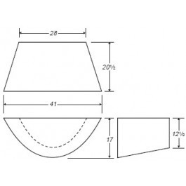24 Gallon Marine Fresh Water Tank | B114