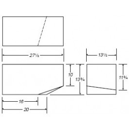18 Gallon Marine Holding Tank | B167