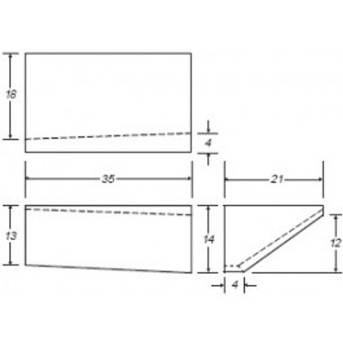 An image of a 13 Gallon Marine Fresh Water Tank | B419