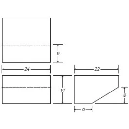 25 Gallon Marine Holding Tank | B171