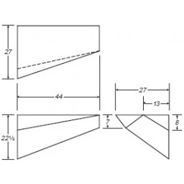 45 Gallon Marine Fresh Water Tank | B176