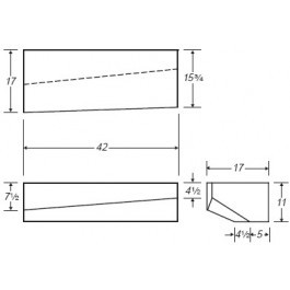 25 Gallon Marine Fresh Water Tank | B180