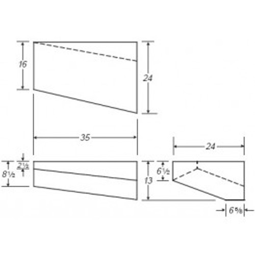 An image of a 10 Gallon Marine Fresh Water Tank | B495