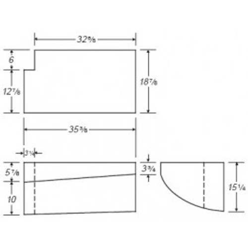 An image of a 40 Gallon Marine Fresh Water Tank | B347