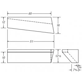 20 Gallon Marine Fresh Water Tank | B193