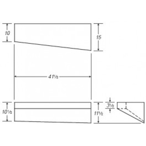 An image of a 35 Gallon Marine Fresh Water Tank | B203