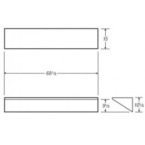 An image of a 70 Gallon Marine Holding Tank | B208