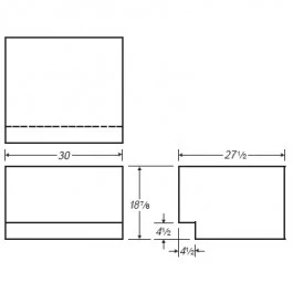 62 Gallon Marine Holding Tank | B244