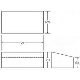 10 Gallon Marine Fresh Water Tank | B278
